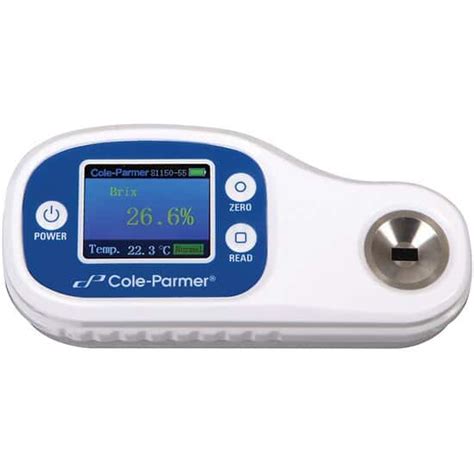 cole parmer digital refractometer|brix refractometer for sale.